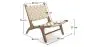 Armchair - Handcrafted Boho Bali Design Chair - Wood and Rope - Recia image 7