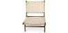 Armchair - Handcrafted Boho Bali Design Chair - Wood and Rope - Recia image 7