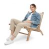 Armchair - Handcrafted Boho Bali Design Chair - Wood and Rope - Recia image 7