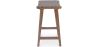 Wooden Stool - Boho Bali Design - Leather - Recia image 7