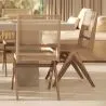 Wooden Dining Chair - Boho Bali Design - Breya image 7
