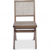 Buy Cannage Dining Chair, Bali Boho Style, Rattan and Teak Wood - Breya Natural 60474 in the Europe