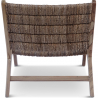 Buy Lounge Chair - Boho Bali Design Chair - Wood and Rattan - Prava Natural 60475 - in the EU
