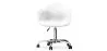 Office Chair with Armrests - Swivel Desk Chair with Castors - Grev image 7