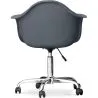 Office Chair with Armrests - Swivel Desk Chair with Castors - Grev image 7
