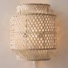 Wall Lamp - Boho Bali Bamboo Design - Hya image 7