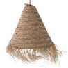 Buy Esparto Ceiling Lamp - Boho Bali Design Hanging Lamp - Pitse Natural 60486 - in the EU