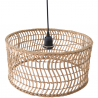 Buy Rattan Ceiling Lamp - Boho Bali Design Pendant Lamp - Beri Natural 60490 Home delivery