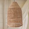 Rattan Ceiling Lamp - Boho Bali Design Pendant Lamp - Fai image 7