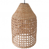 Buy Rattan Ceiling Lamp - Boho Bali Design Pendant Lamp - Fai Natural 60491 at Privatefloor