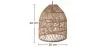 Ceiling Lamp - Boho Bali Design Hanging Lamp - Dina image 7