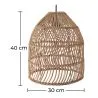 Ceiling Lamp - Boho Bali Design Hanging Lamp - Dina image 7