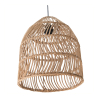 Buy Ceiling Lamp - Boho Bali Design Hanging Lamp - Dina Natural 60492 Home delivery