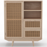 Buy Storage Cabinet in Natural Wood, Boho Bali Style - Treys Natural 60512 - in the EU