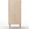 Buy Storage Cabinet in Natural Wood, Boho Bali Style - Treys Natural 60512 in the Europe