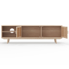 Buy TV Cabinet in Nautral Wood,  Boho Bali Style - Treys Natural 60514 - prices