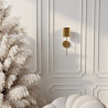 Buy Lamp Wall Light - LED Gold Metal - Hay Gold 60521 - prices