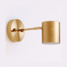 Buy Wall Spotlight Lamp - Dimmable - Rene Gold 60522 at Privatefloor