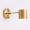 Buy Wall Spotlight Lamp - Dimmable - Rene Gold 60522 Home delivery
