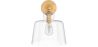Lamp Wall Light - Gold Metal and Crystal - Sabela image 7