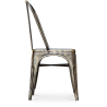 Buy Dining chair Stylix Industrial Design Square Metal - New Edition Metallic bronze 99932871 Home delivery