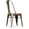 Buy Dining chair Stylix Industrial Design Square Metal - New Edition Metallic bronze 99932871 with a guarantee