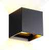 Buy Wall Lamp - LED Cube - Lubo Black 60529 - in the EU