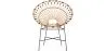 Round Synthetic Rattan Outdoor Chair - Boho Bali Design - Elsa image 7