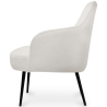 Buy Upholstered Dining Chair - White Boucle - Hyra White 60549 Home delivery