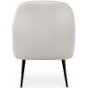 Buy Upholstered Dining Chair - White Boucle - Hyra White 60549 with a guarantee