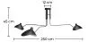  Ceiling Lamp - Flexo Lamp - 3 Arms - George
 image 7