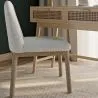 Upholstered Dining Chair - White Boucle - Biscayne image 7