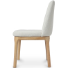 Buy Upholstered Dining Chair - White Boucle - Biscayne White 60550 Home delivery