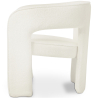 Buy Upholstered Dining Chair - White Boucle - Ashley White 60551 in the Europe