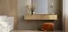 Pouf - Velvet and Metal - Luxe image 7