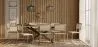 Pack Industrial Design Wooden Dining Table (220cm) & 8 Rattan Dining Chairs - Bruna image 7