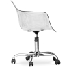 Buy Office Chair with Armrests Transparent - Swivel Desk Chair with Wheels - Grev Grey transparent 60599 at Privatefloor