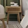 Bedside Table with Drawer - Boho Bali Wood - Yanpai image 7