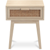 Buy Bedside Table with Drawer - Boho Bali Wood - Yanpai Natural 60605 - in the EU