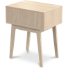 Buy Bedside Table with Drawer - Boho Bali Wood - Yanpai Natural 60605 in the Europe