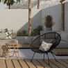 Buy Pack Acapulco Chair - White Legs x2 - New edition Black 60612 - prices