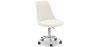 Desk Chair with Wheels - White Boucle - Tulip image 7