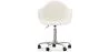 Swivel Office Chair - Bouclé Upholstered - Dominic image 7