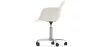 Swivel Office Chair - Bouclé Upholstered - Dominic image 7