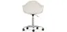 Swivel Office Chair - Bouclé Upholstered - Dominic image 7