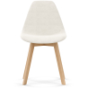 Buy Dining Chair - Bouclé Upholstery - Scandinavian - Denisse White 60619 - prices