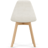 Buy Dining Chair - Bouclé Upholstery - Scandinavian - Denisse White 60619 in the Europe