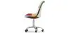 Swivel Office Chair - Patchwork Upholstery  - Patchwork Simona image 7