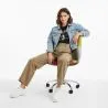 Swivel Office Chair - Patchwork Upholstery  - Patchwork Simona image 7