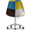 Buy Swivel Office Chair - Patchwork Upholstery  - Patchwork Simona Multicolour 60621 in the Europe